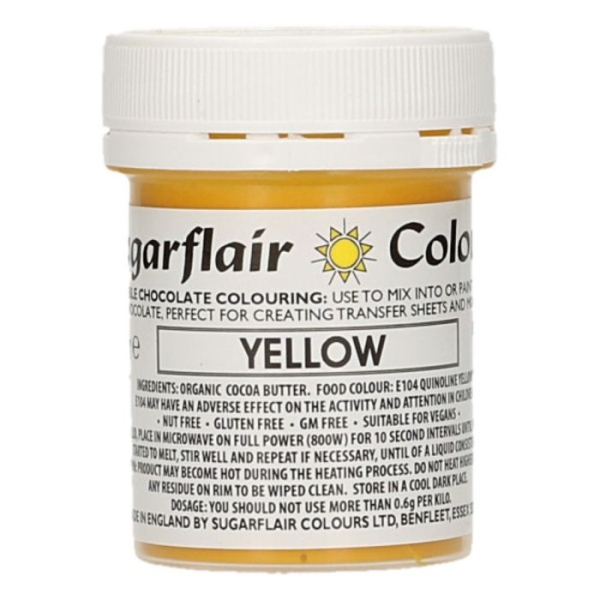 Chocolate Colouring - Yellow